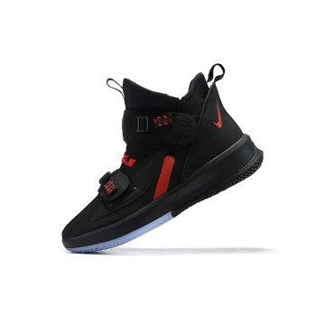 Nike LeBron Soldier 13 Black University Red Shoes